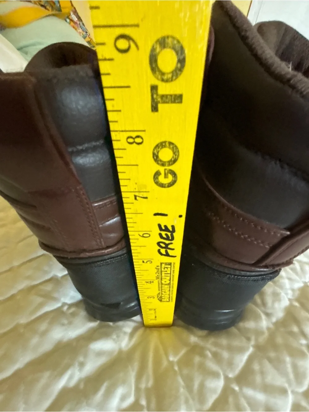 Beverly Hills Polo Club Brown Two-Tone Men's Winter Duck Boots